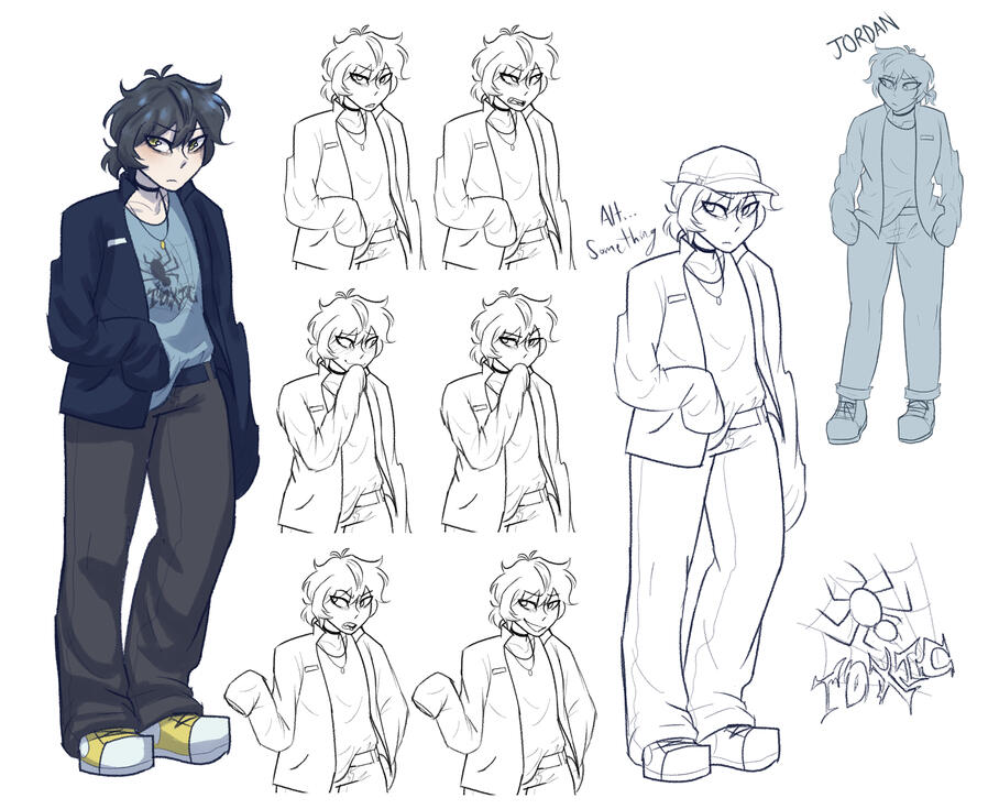 Jordan Sprite Concepts; ~3 hours